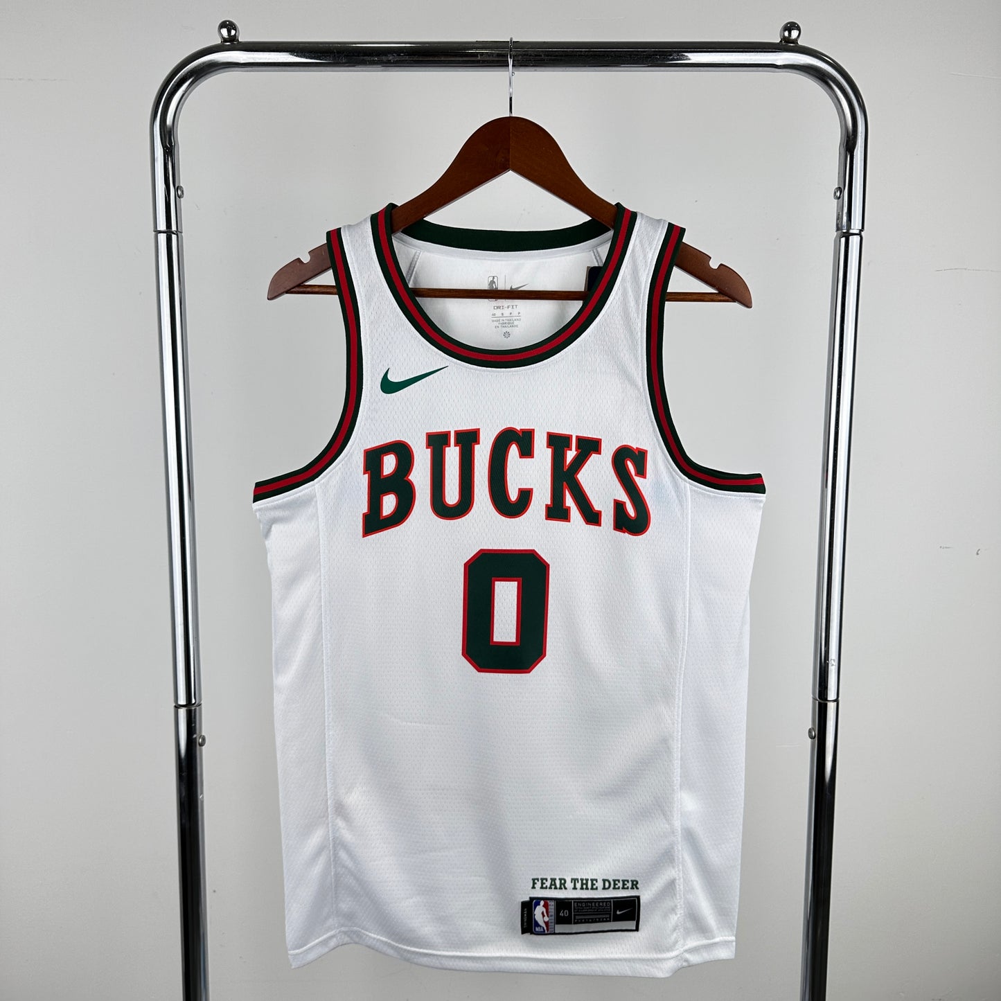 Milwaukee Bucks Damian Lillard Jersey #0