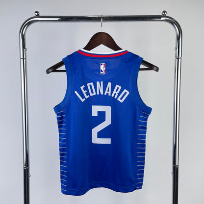 LA Clippers Kawhi Leonard Kids Jersey #2