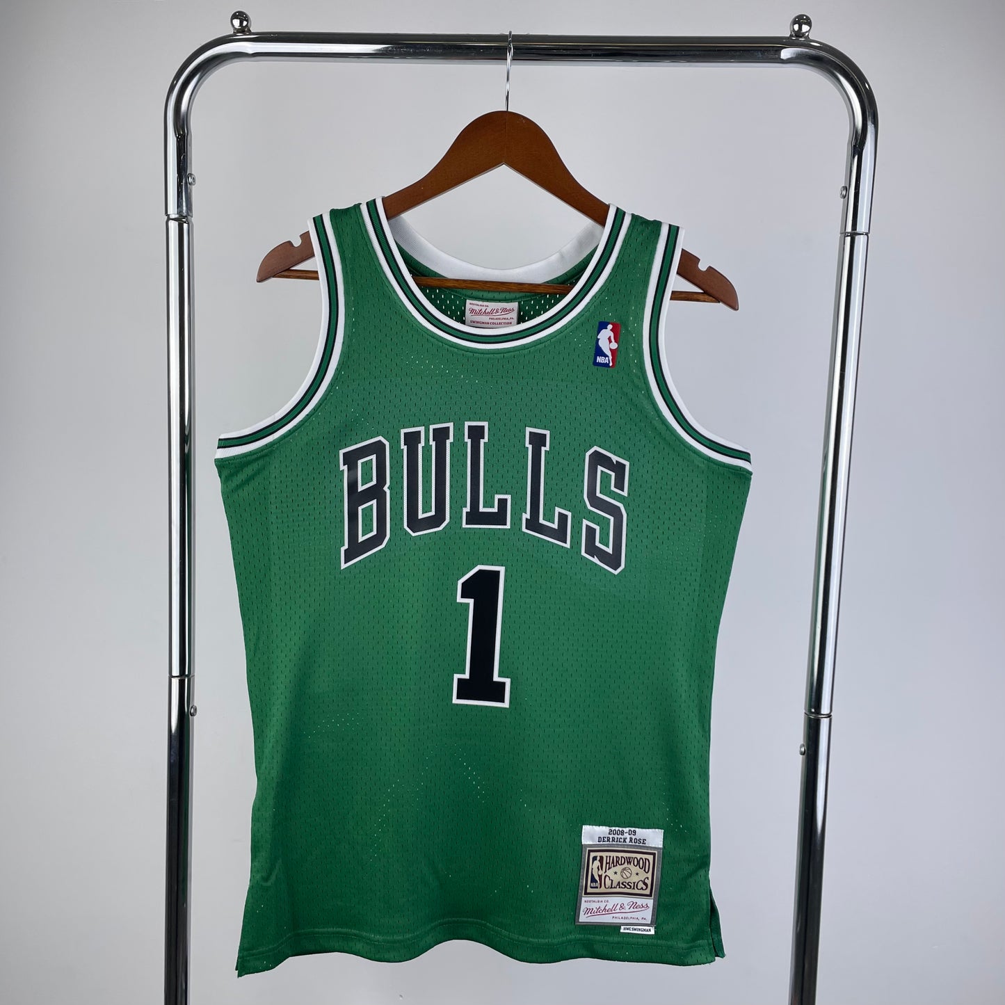 Chicago Bulls Derrick Rose 08-09 M&N Edition Jersey #1