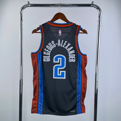 Oklahoma City Thunder Shai Gilgeous-Alexander City Edition Jersey #2