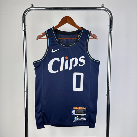 Los Angeles Clippers Russel Westbrook City edition Jersey #0