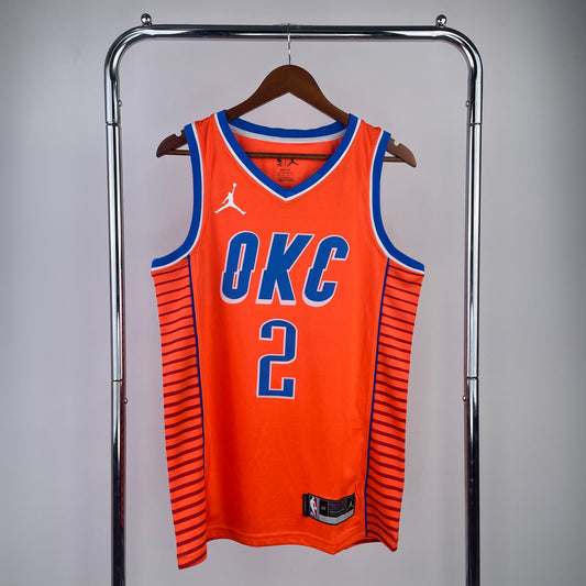 Oklahoma City Thunder Shai Gilgeous-Alexander Jersey #2