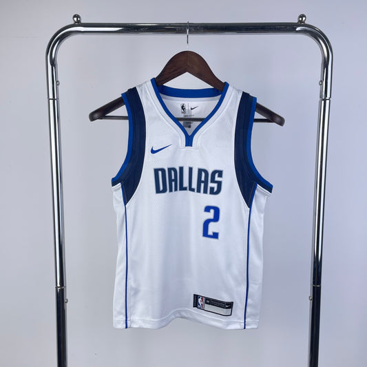 Dallas Mavericks Kyrie Irving Kids Jersey #2