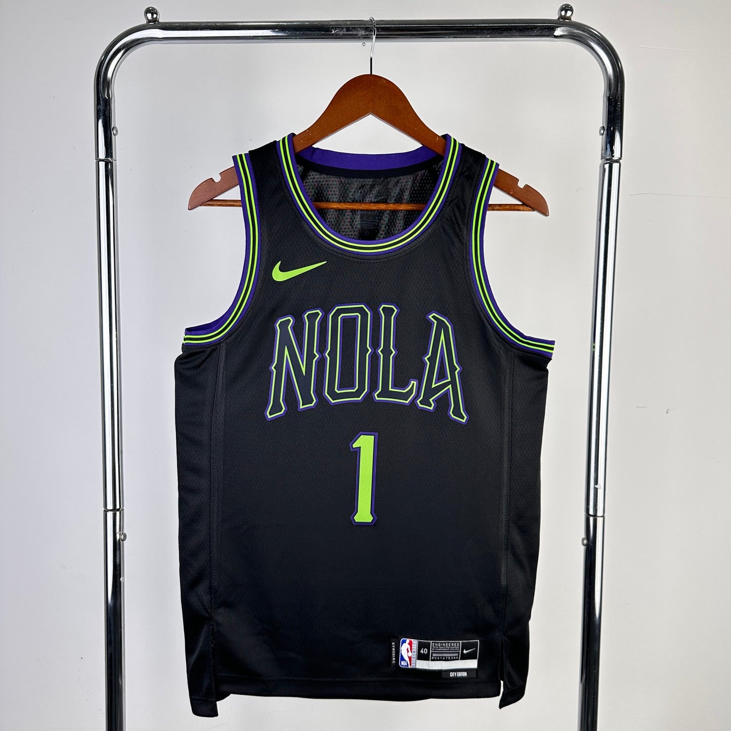 New Orleans Pelicans Zion Williamson City Edition Jersey #1