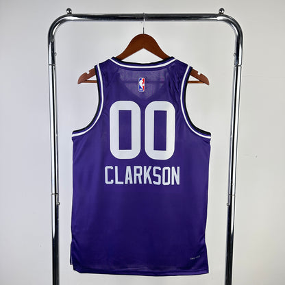 Utah Jazz Jordan Clarkson City Edition Jersey #00
