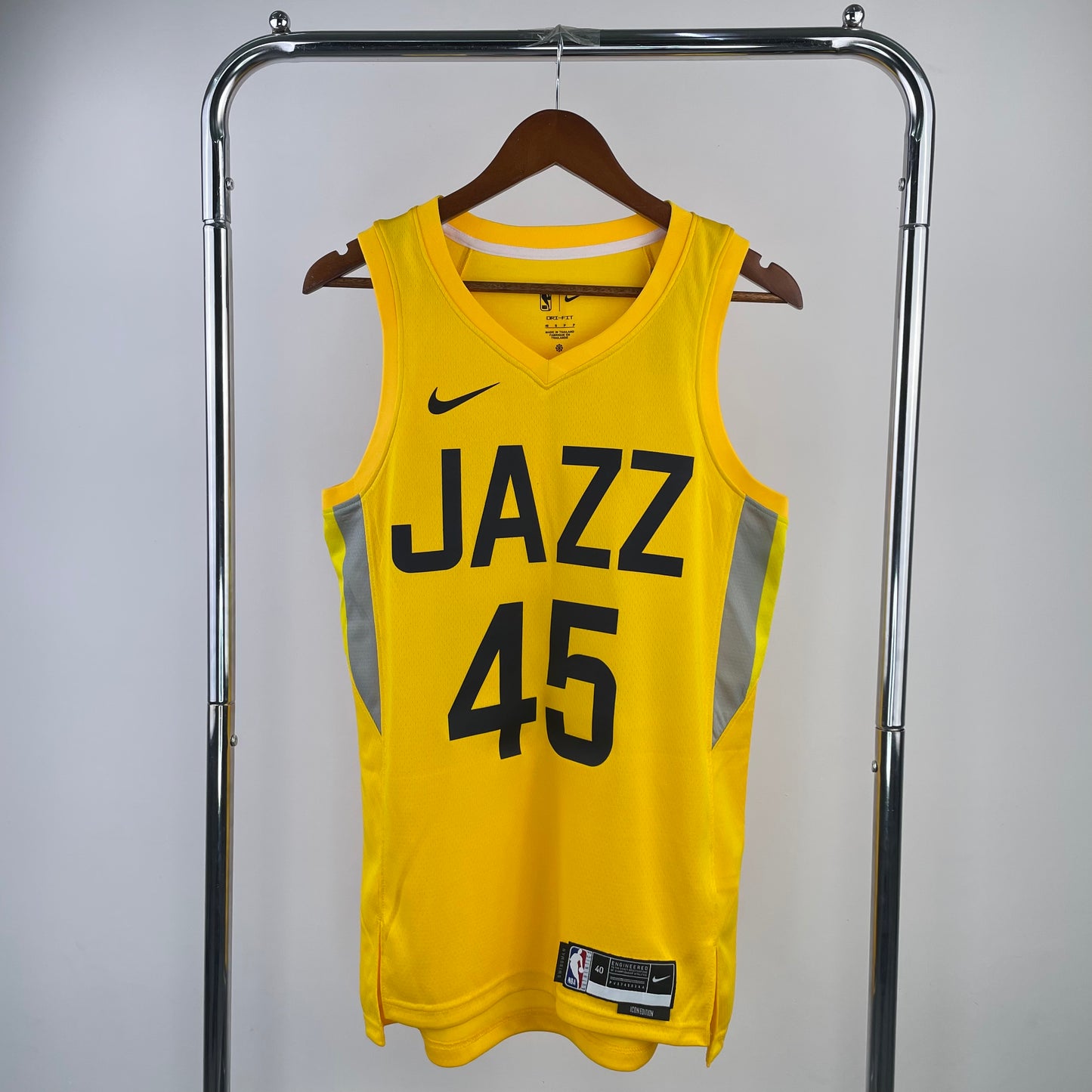 Utah Jazz Donovan Mitchell Icon Edition Jersey #45