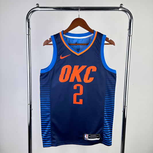 Oklahoma City Thunder Shai Gilgeous-Alexander Jersey #2