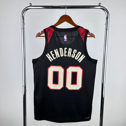 Portland Trail Blazers Scoot Henderson City Edition Jersey #00