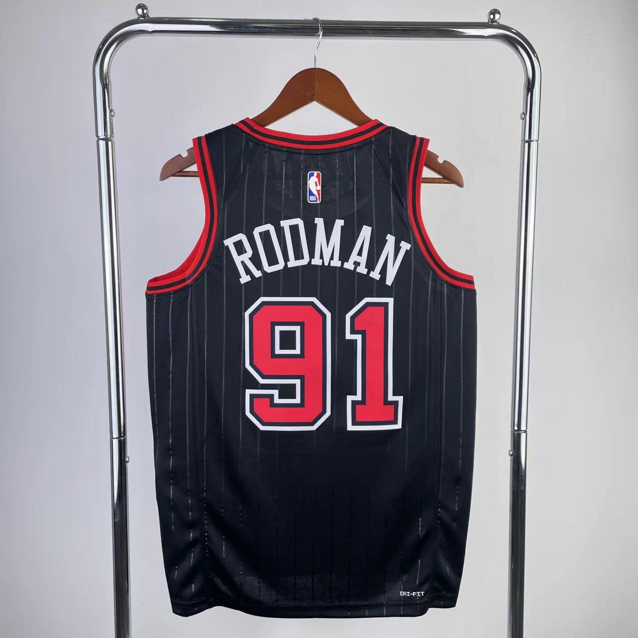 Chicago Bulls Dennis Rodman Statement Edition Jersey #91