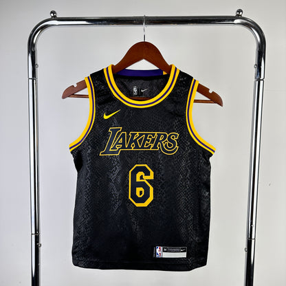 Los Angeles Lakers LeBron James Snakeskin Jersey #6 #23