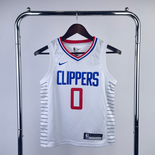 LA Clippers Russell Westbrook Kids Jersey #0