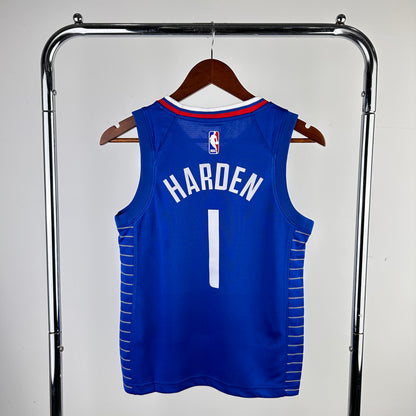 LA Clippers James Harden Kids Jersey #1