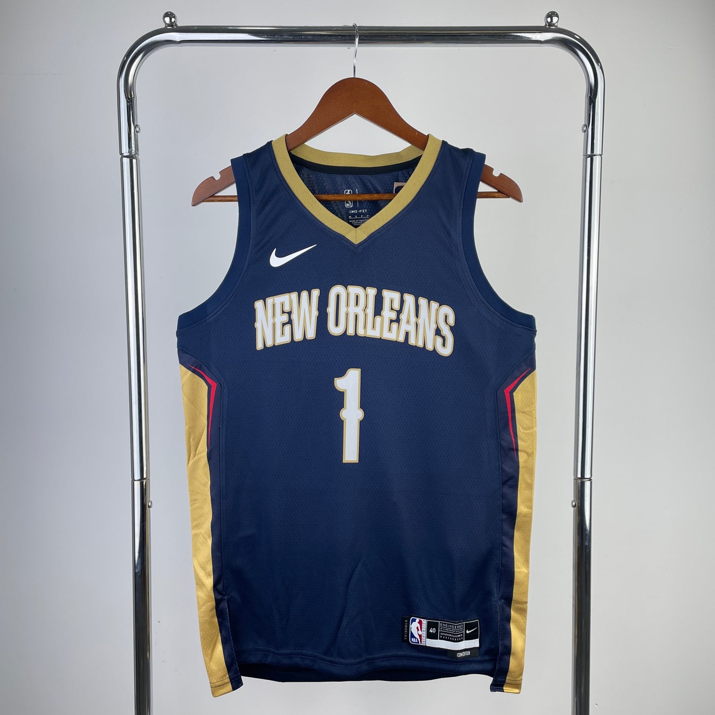 New Orleans Pelicans Zion Williamson Icon Edition Jersey #1