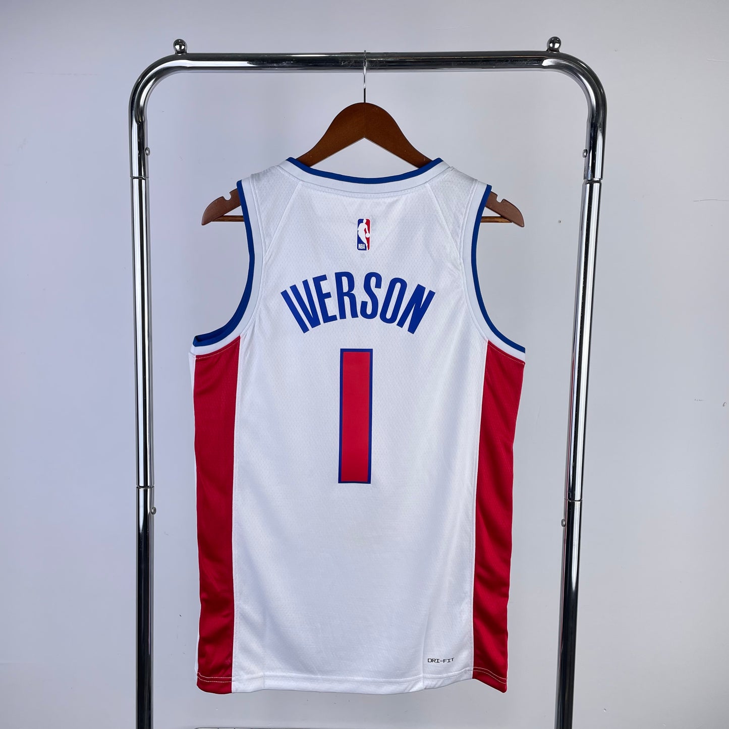 Detroit Pistons Allen Iverson Association Edition Jersey #1