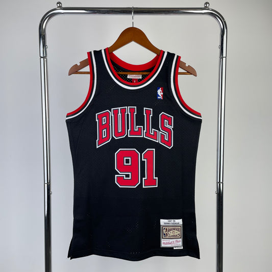 Chicago Bulls Dennis Rodman M&N Black Edition #91