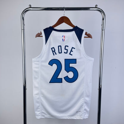Minnesota Timberwolves Derrick Rose Association Edition Jersey #25