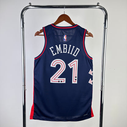 Philadelphia 76ers Joel Embiid City Edition Jersey #21