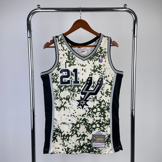 San Antonio Spurs Tim Duncan Mitchell&Ness Edition Jersey #21