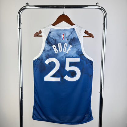 Minnesota Timberwolves Derrick Rose City Edition Jersey #25