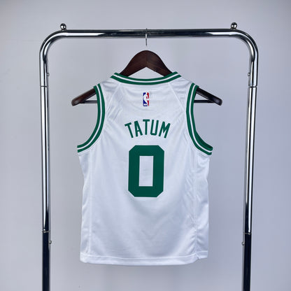 Boston Celtics Jayson Tatum Kids Jersey #0
