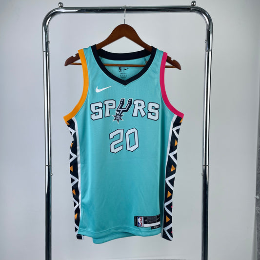 San Antonio Spurs Manu Ginobili City Edition Jersey #20