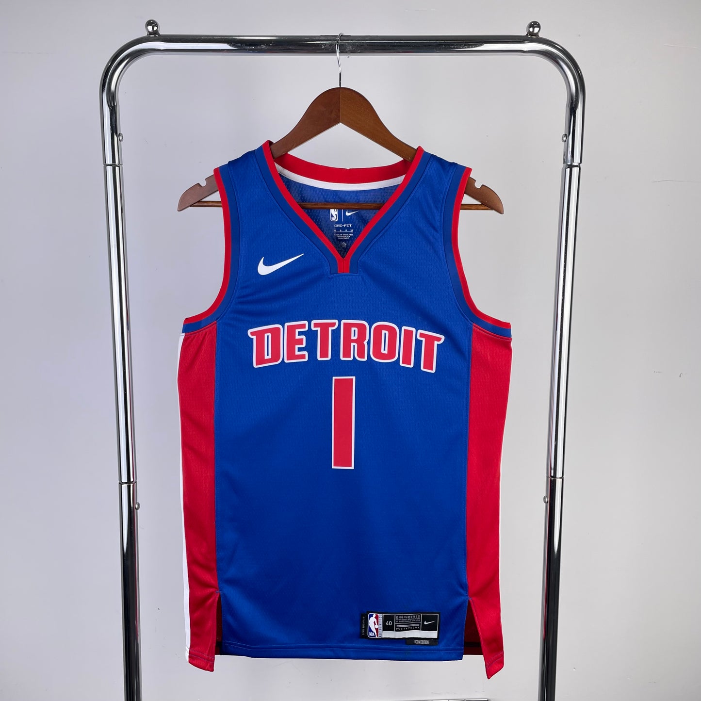 Detroit Pistons Allen Iverson Icon Edition Jersey #1