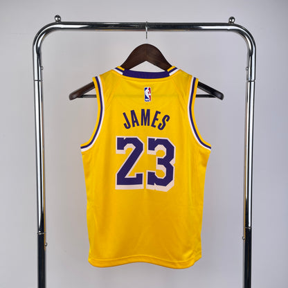Los Angeles Lakers LeBron James #23 Kids Jersey