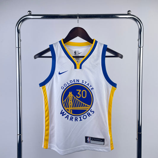 Golden State Warriors Stephen Curry Kids Jersey #30