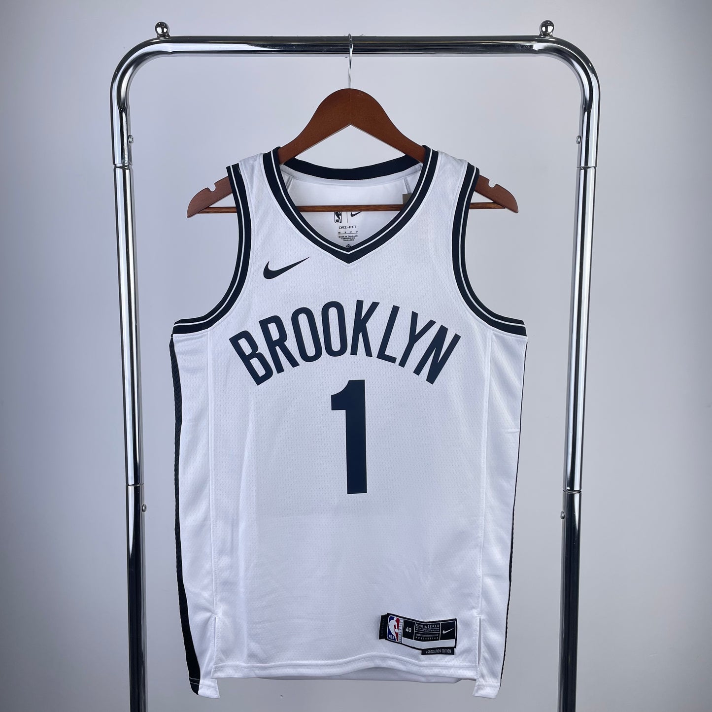 Brooklyn Nets Mikal Bridges Association Edition Jersey #1