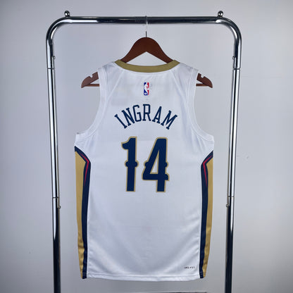New Orleans Pelicans Brandon Ingram Association Edition Jersey #14