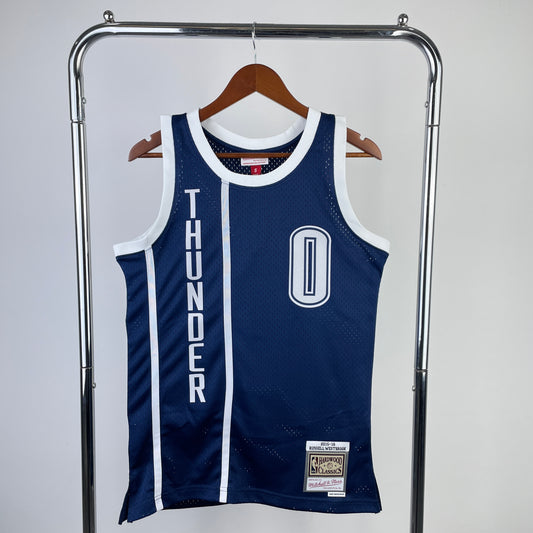 Oklahoma City Thunder Russell Westbrook Mitchell&Ness Edition Jersey #0