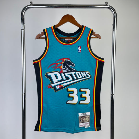 Detroit Pistons Grant Hill Mitchell&Ness Edition Jersey #33