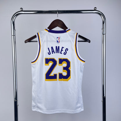 Los Angeles Lakers LeBron James Kids Jersey #23
