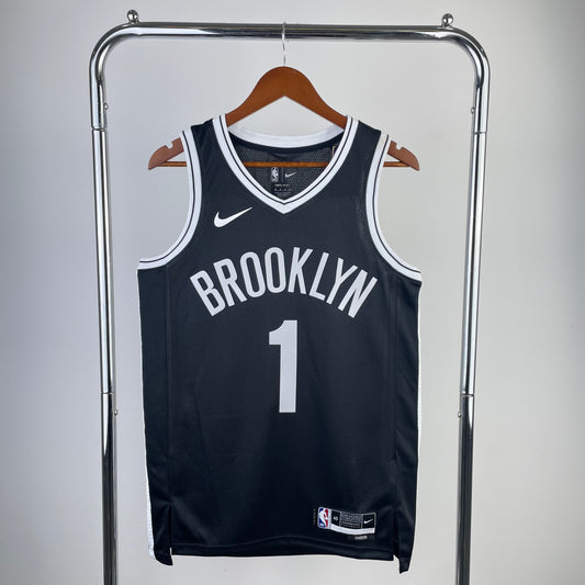 Brooklyn Nets Mikal Bridges Icon Edition Jersey #1