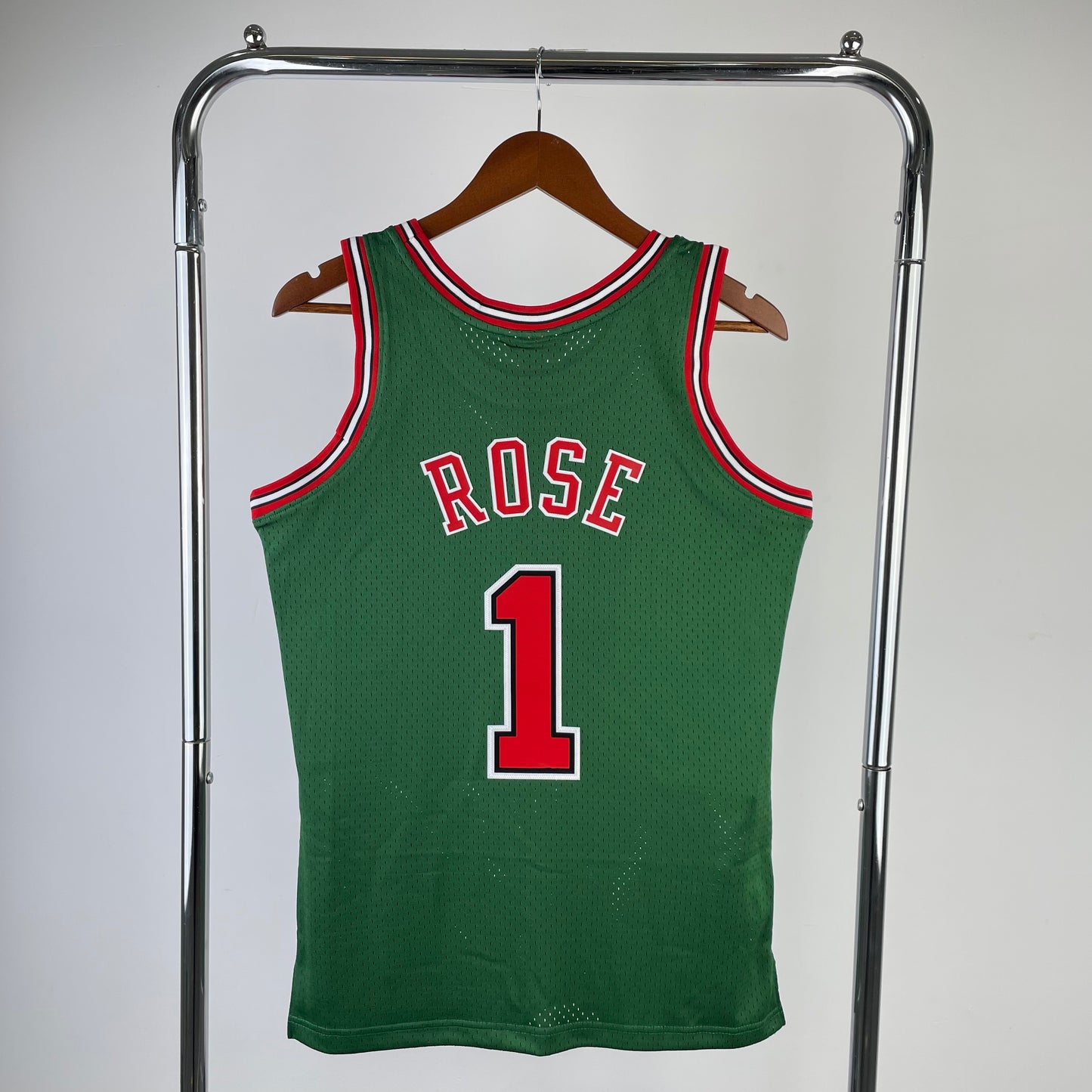 Chicago Bulls Derrick Rose 08-09 M&N Edition Jersey #1