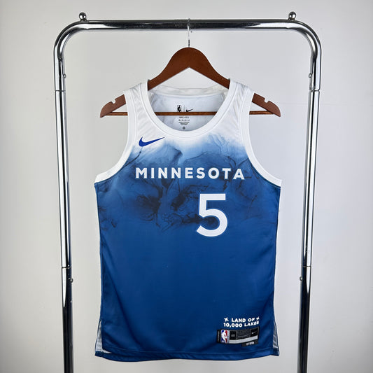 Minnesota Timberwolves Anthony Edwards City Edition Jersey #5