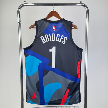 Brooklyn Nets Mikal Bridges City Edition Jersey #1