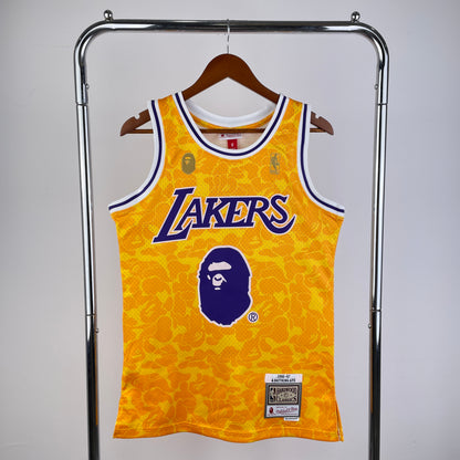 Los Angeles Lakers Bape X Mitchell&Ness Jersey #93