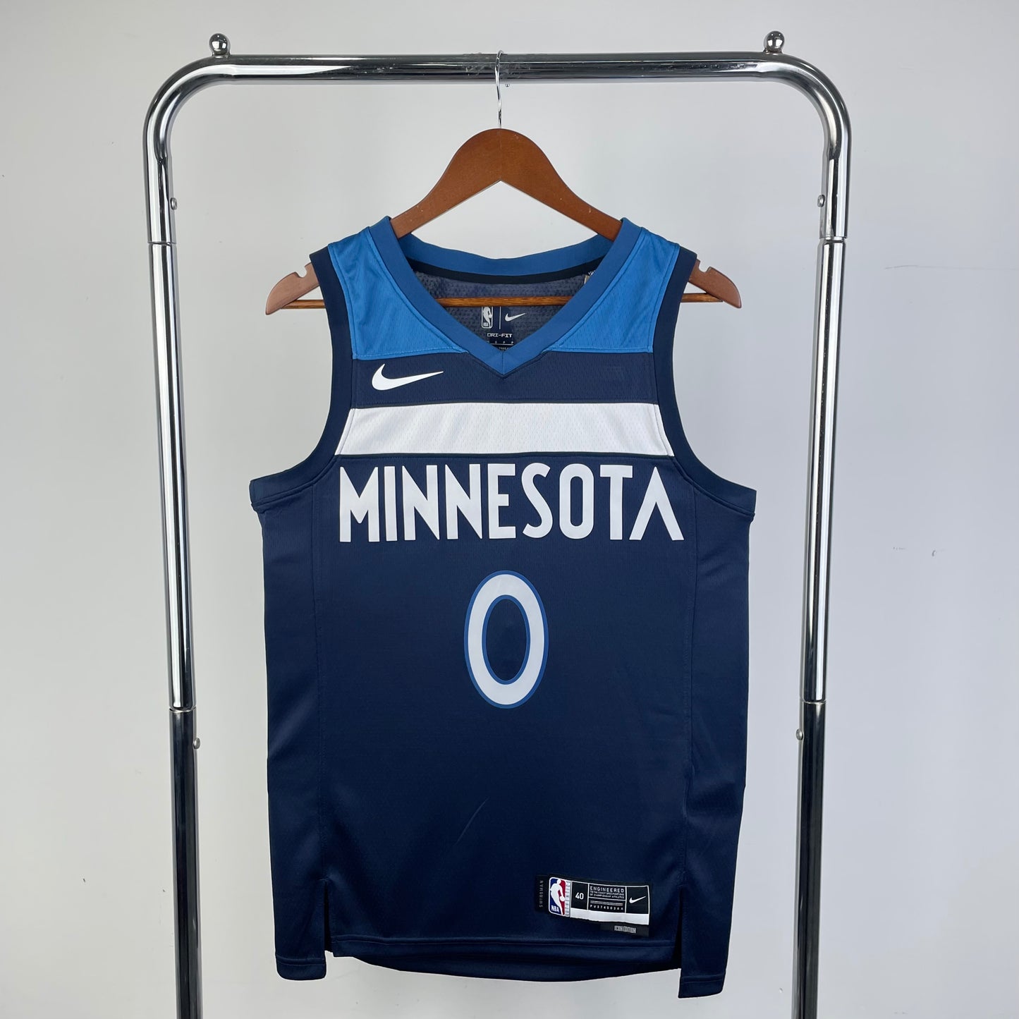 Minnesota Timberwolves D’Angelo Russell Icon Edition Jersey #0