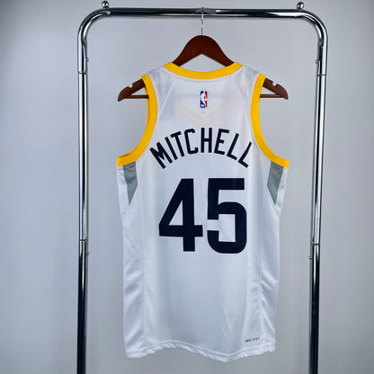 Utah Jazz Donovan Mitchell Association Edition Jersey #45