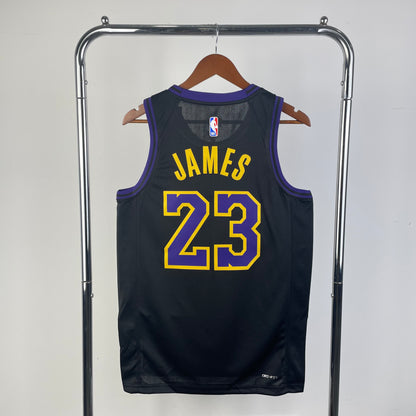 Los Angeles Lakers LeBron James City Edition jersey #23