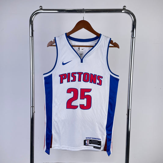 Detroit Pistons Derrick Rose Association Edition Jersey #25