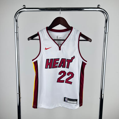 Miami Heat Jimmy Butler #22 Kids Jersey