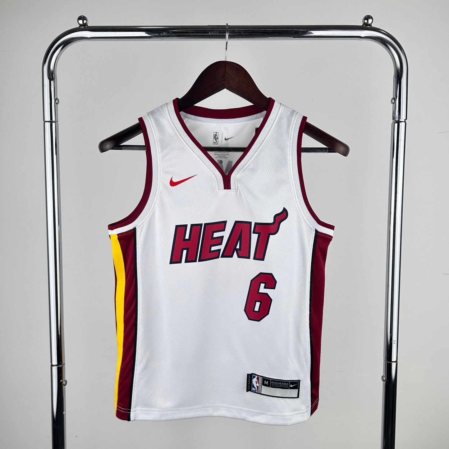 Miami Heat LeBron James #6 Kids Jersey