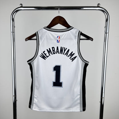 San Antonio Spurs Victor Wembanyama #1 Kids