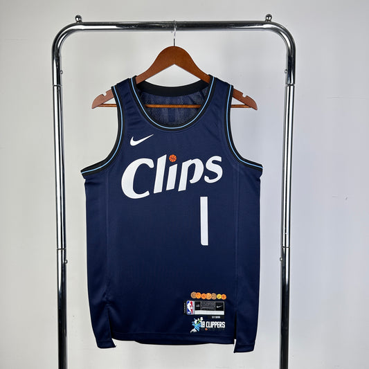 Los Angeles Clippers James Harden City edition Jersey #1