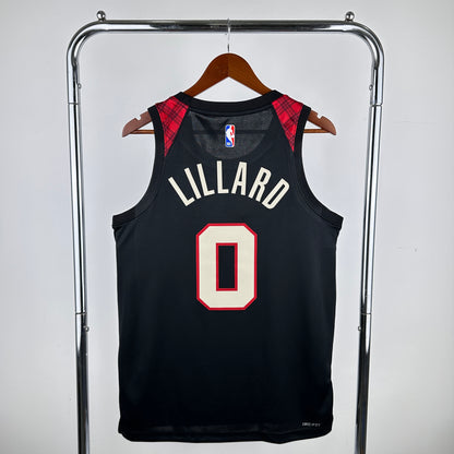 Portland Trail Blazers Damian Lillard City Edtition Jersey #0