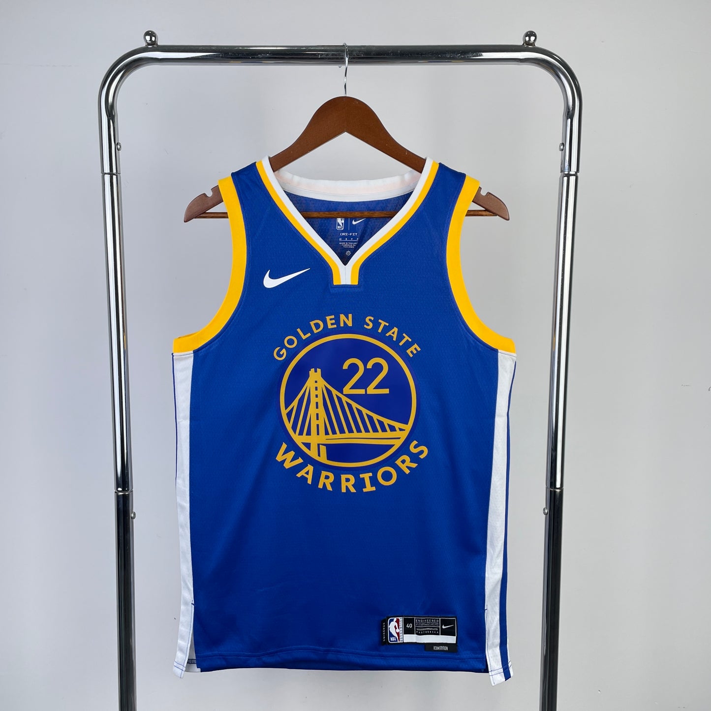 Golden State Warriors Andrew Wiggins Icon Edition Jersey #22