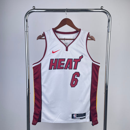 Miami Heat LeBron James Association Edition Jersey #6