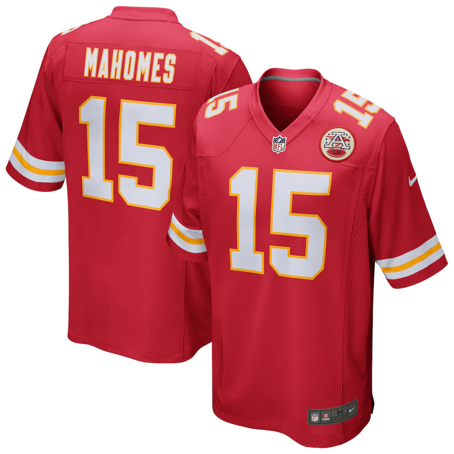 Patrick Mahomes, Kansas City Chiefs Jersey